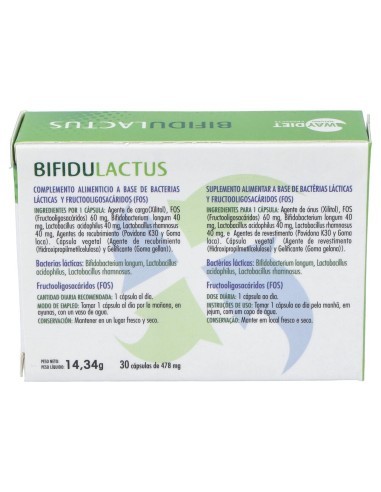 Waydiet Natural Bifidulactus 30Caps