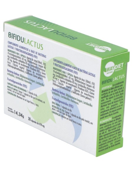Waydiet Natural Bifidulactus 30Caps
