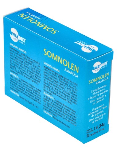 Waydiet Somnolem Amapola 30Caps