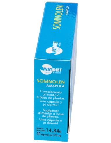 Waydiet Somnolem Amapola 30Caps