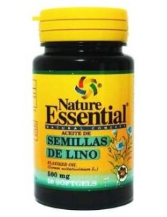 Aceite De Semillas De Lino 500Mg. 50Perlas