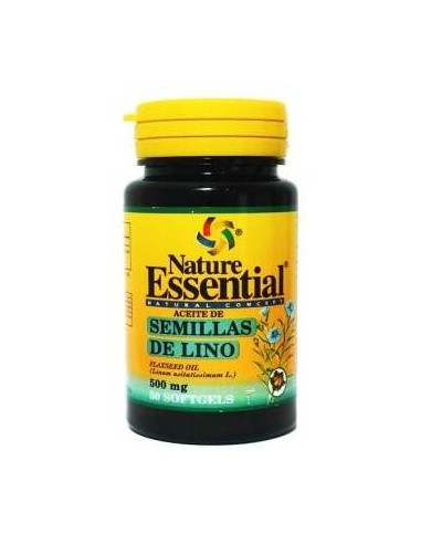 Aceite De Semillas De Lino 500Mg. 50Perlas