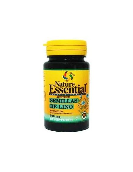 Aceite De Semillas De Lino 500Mg. 50Perlas