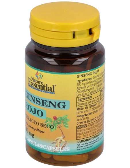 Nature Essential Ginseng Rouge 50 Cápsulas