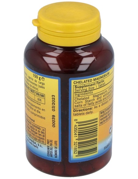 Nature Essential Magnesio Quelado 300Mg 250 Tableta