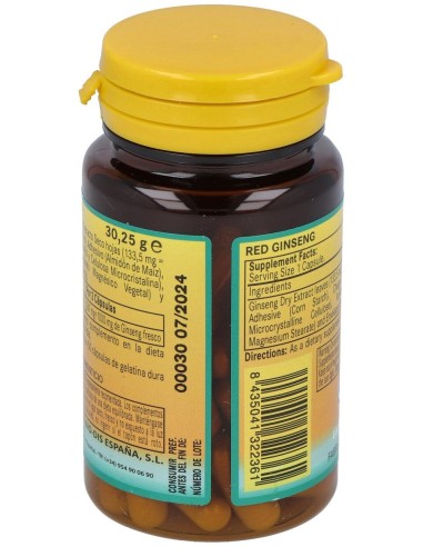 Nature Essential Ginseng Rouge 50 Cápsulas