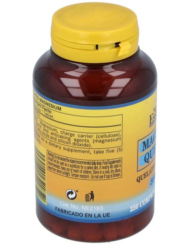 Nature Essential Magnesio Quelado 300Mg 250 Tableta