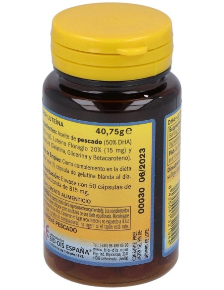 Nature Essential Dha + Luteina 50 Perlas