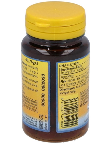 Nature Essential Dha + Luteina 50 Perlas