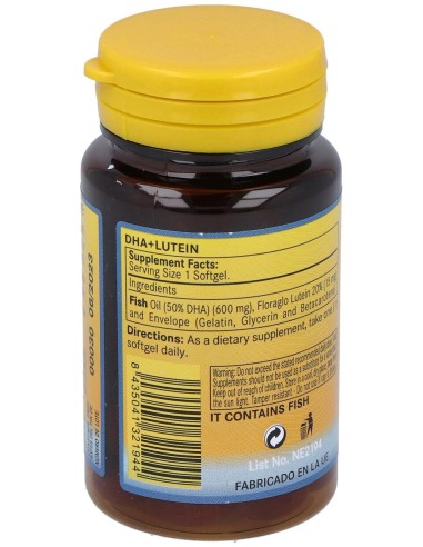 Nature Essential Dha + Luteina 50 Perlas