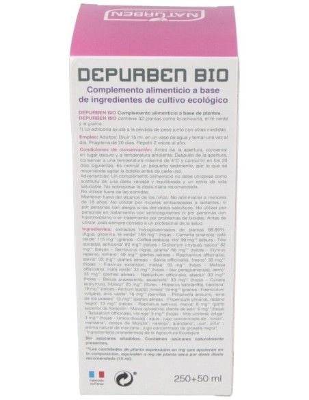 Naturben Depurben 250 + 50Ml
