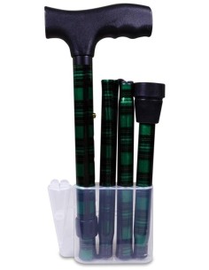 Ayudas Dinámicas Bastón Plegable Escocia Ad413/G, 1 Unidad