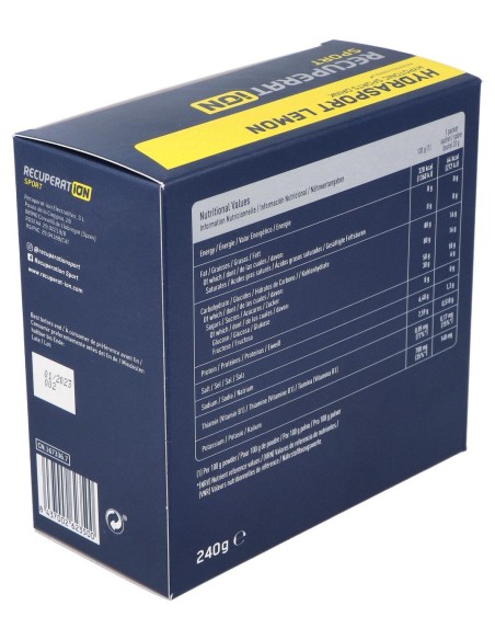 Recuperat-Ion Hydrasport Sabor Limón 12 Sobres