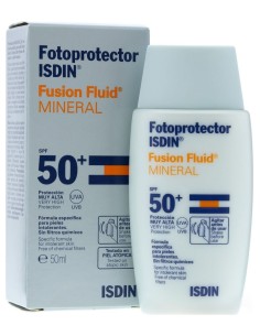 Isdin Fotoprotector Fusión Fluid Mineral Spf 50+, 50 Ml