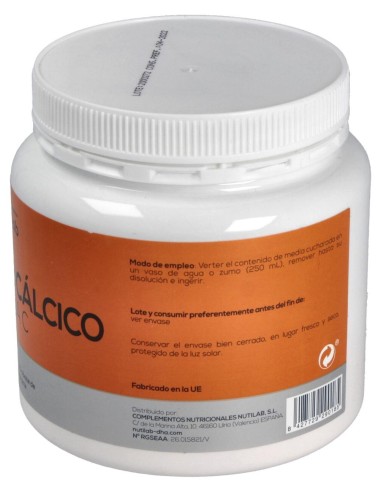 Vitamina C Ascorbato Calcico Polvo 250Gr.