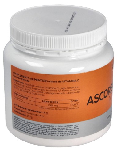 Vitamina C Ascorbato Calcico Polvo 250Gr.
