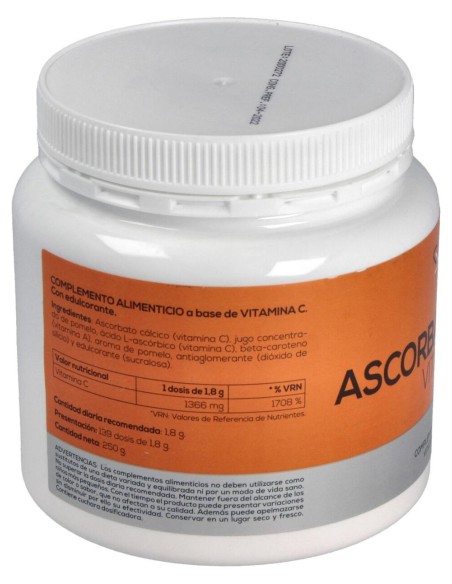 Vitamina C Ascorbato Calcico Polvo 250Gr.