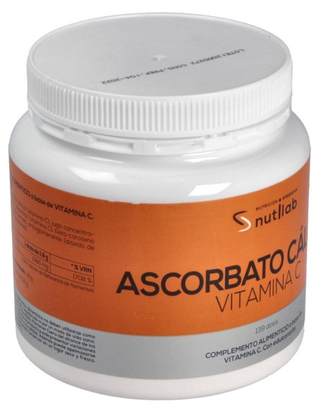 Vitamina C Ascorbato Calcico Polvo 250Gr.