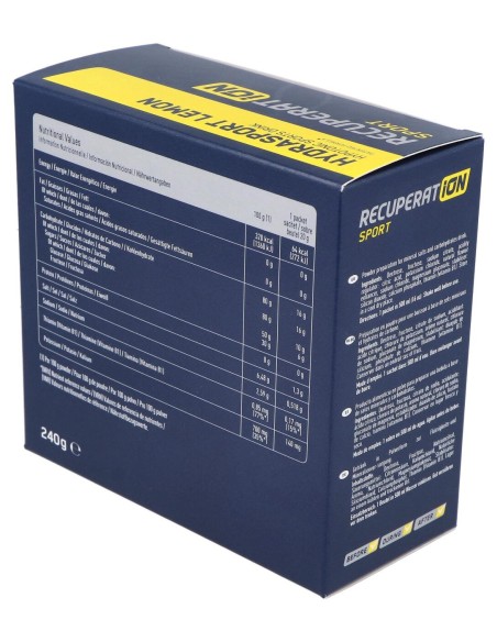 Recuperat-Ion Hydrasport Sabor Limón 12 Sobres