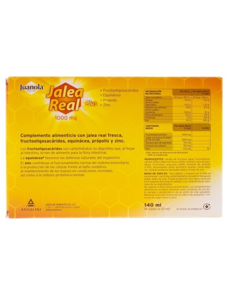 Juanola Jalea Real Plus, 14 Viales