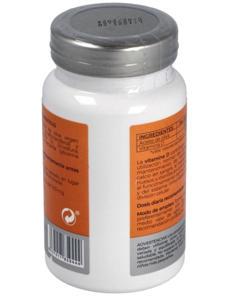 Vitamina D3 4000Ui 60Perlas