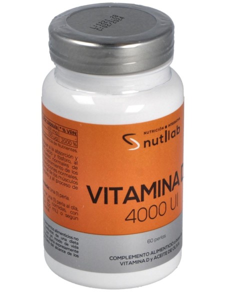 Vitamina D3 4000Ui 60Perlas