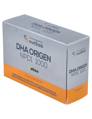 Dha Origen Npd1 1000 Blister 30Perlas.