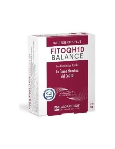 Fdb Fitoqh10 Balance Ubiquinol 30Caps