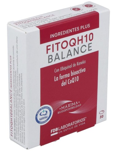 Fdb Fitoqh10 Balance Ubiquinol 30Caps