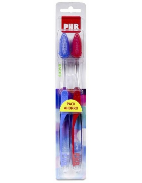 Phb Cepillo Dental Plus Suave Adulto Duplo