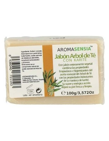 Aromasensia Jabón Arbol De Te (Con Manteca De Karité) 100 Gram