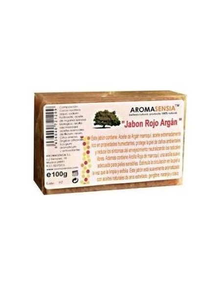 Aromasensia Jabon Rojo Argan 100Gr