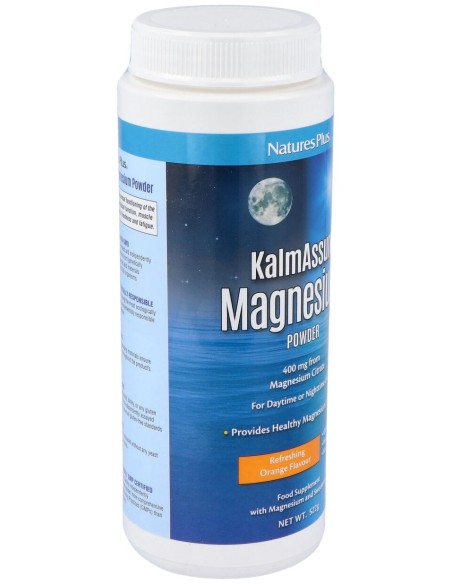 Naturesplus Kalmassure Magnesio Polvo 504G
