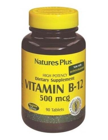 Naturesplus Vitamina B12 500Mcg 90Ccomp