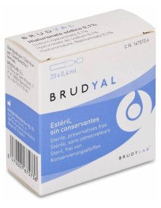 Brudyal Solución Humectante 0.4Ml X 20Uds