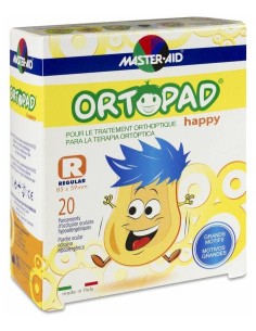 Ortopad® Happy Parche Ocular Regular 20Uds