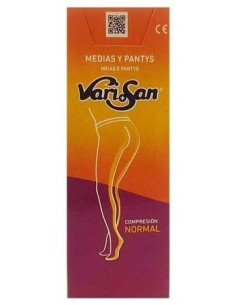 Varisan Media Larga Silicona Negro Compresión Normal Talla 2, 1 Ud