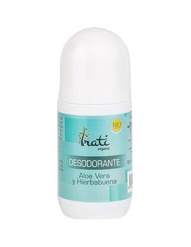 Irati Organic Desodorante Aloe Vera Y Hierbabuena Roll On 50Ml