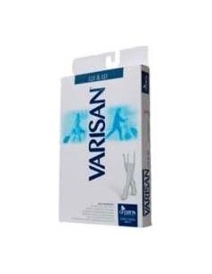 Varisan Media Larga Silicona Negro Compresión Normal Talla 2, 1 Ud 2