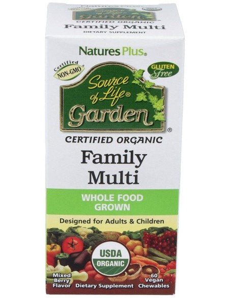 Nature'S Plus Garden Family Multivitaminico 60Comp