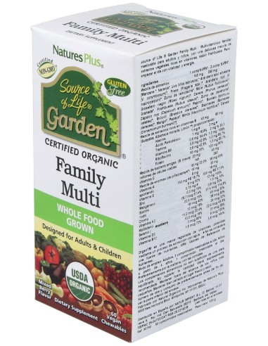 Nature'S Plus Garden Family Multivitaminico 60Comp