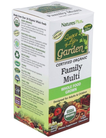 Nature'S Plus Garden Family Multivitaminico 60Comp