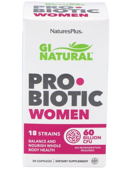 Naturesplus Gi Natural Probiotic Mujer 30Caps