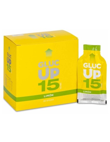 Gluc Up 15 Limón 20 Sticks X 20Ml