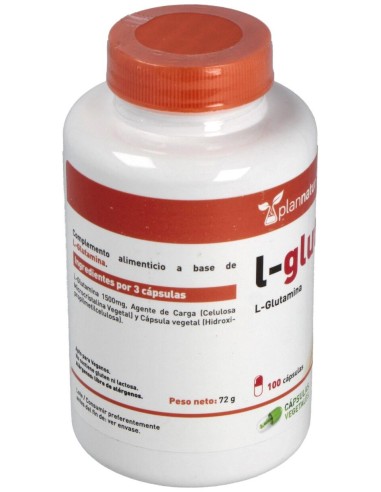 Plannatur L-Glutamina 100Caps
