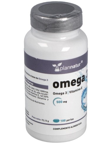 Plannatur Omega 3 500Mg 100Caps