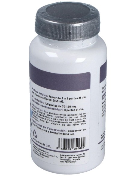Omega 3+6 Borraja + Salmon 500Mg. 120Perlas