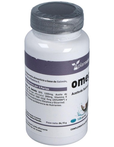 Omega 3+6 Borraja + Salmon 500Mg. 120Perlas