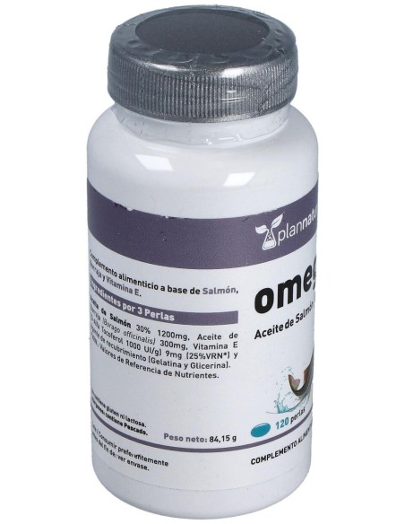 Omega 3+6 Borraja + Salmon 500Mg. 120Perlas