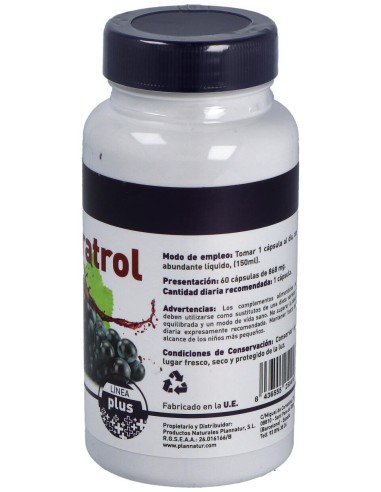 Plannatur Resveratrol 60Caps